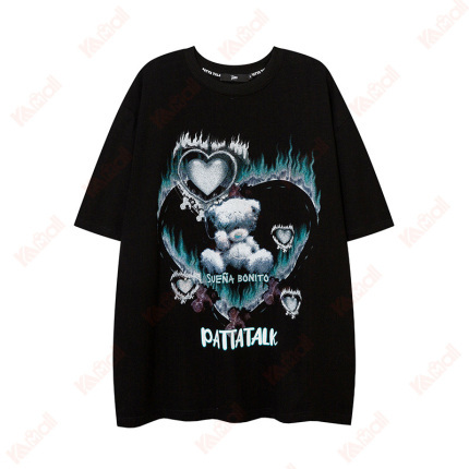 black short sleeve shirt